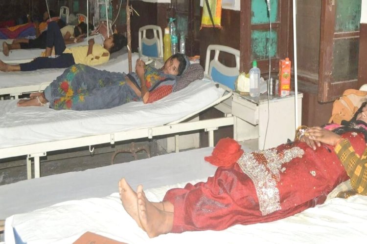 गोरखपुर में लगातार बढ़ रहे डेंगू के मरीज