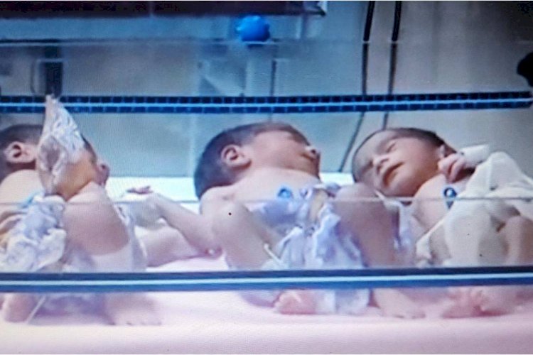 महिला ने दिया एक साथ 3 बच्चियों को जन्म, परिवार में खुशी की लहर