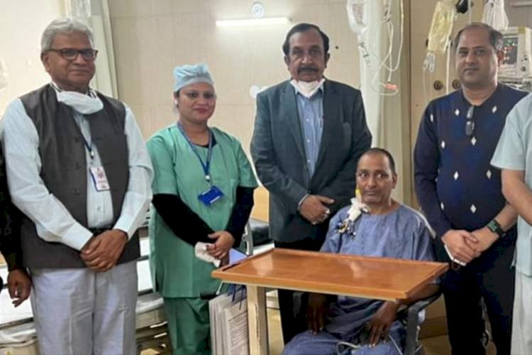 सहारा हॉस्पिटल में कार्डियक टीम ने मरीज की जान बचायी