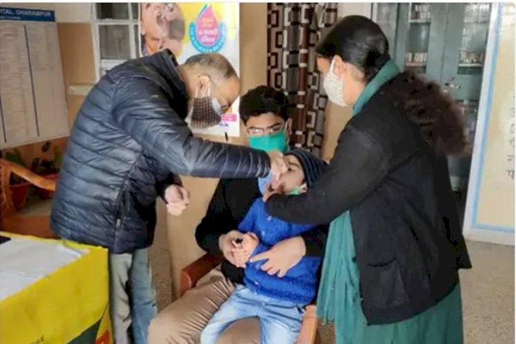 सोलन में चलाया गया वैक्सीनेशन अभियान