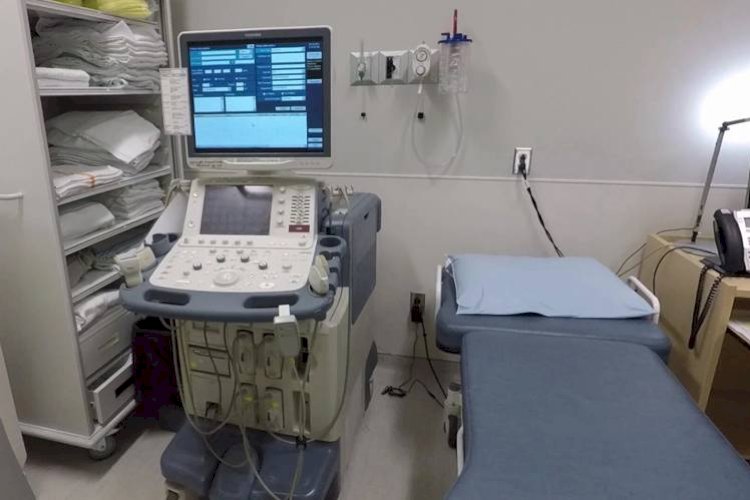 सिविल हॉस्पिटल में लगाई गई सोनोग्राफी मशीन