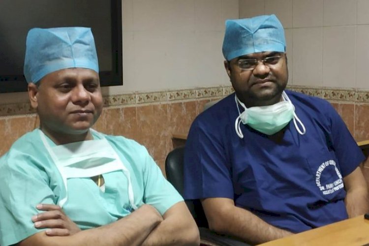एम्स नयी दिल्ली से निराश फाइलेरिया के मरीज़ का केजीएमयू में सफल इलाज। 