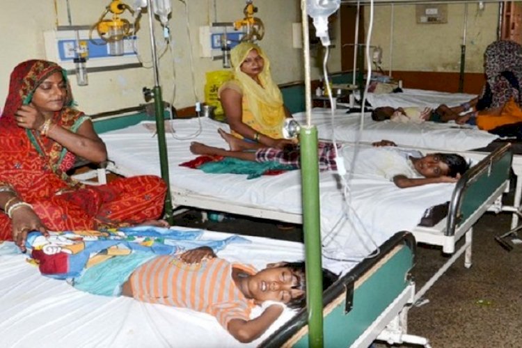 अलीगढ़ में बुखार, डेंगू और मलेरिया का तांडव।
