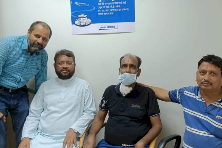 सहारा हॉस्पिटल ने गॉल ब्लॉडर कैंसर पीड़ित मरीज की जान बचायी