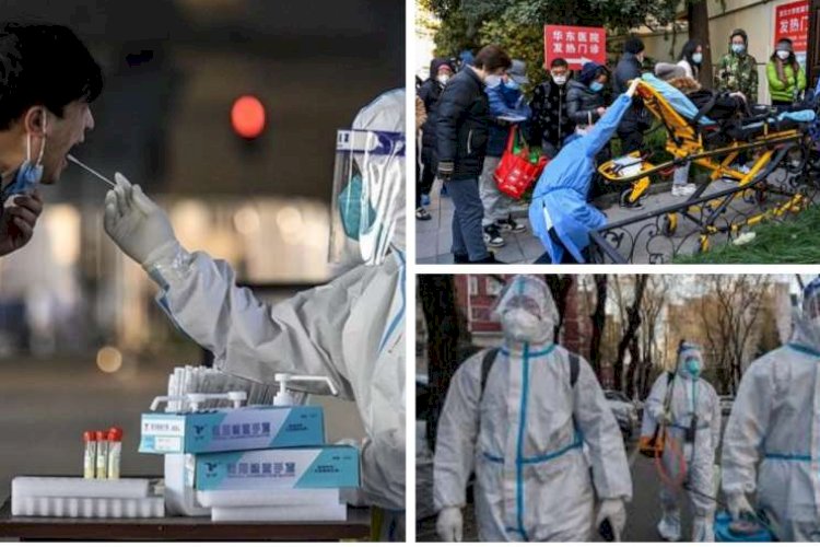 पिछले एक महीने में चीन की 40% आबादी कोरोना संक्रमित हुई