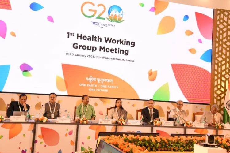 जी-20 स्वास्थ्य-समूह की पहली बैठक तिरुवनंतपुरम में हुई सम्पन्न 