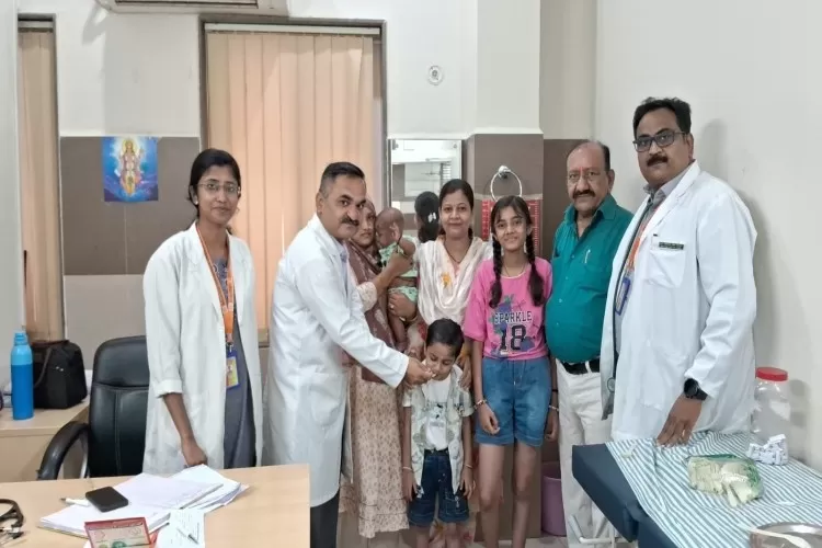 आयुर्वेद कॉलेज की ओपीडी में हुआ सुवर्णप्राशन संस्कार