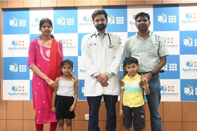 अपोलोमेडिक्स लखनऊ में पिन से भी छोटे छेद द्वारा की पहली ‘कीहोल’ हार्ट सर्जरी