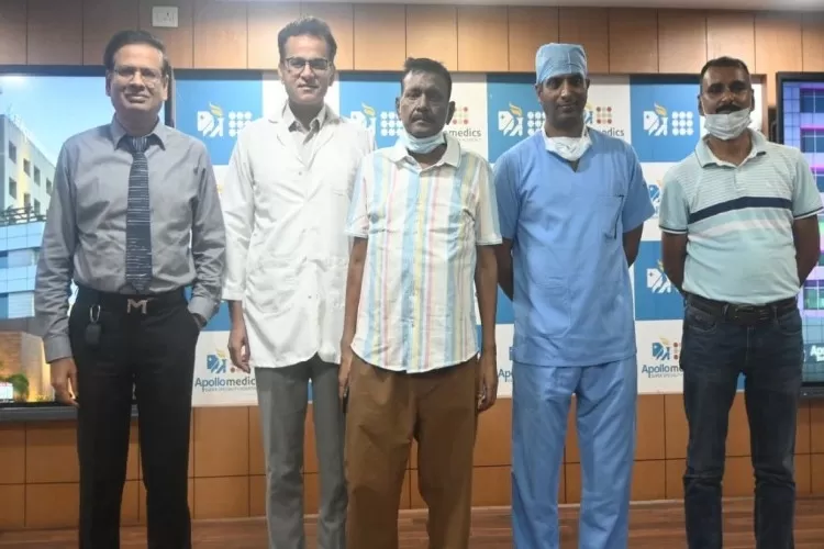 अपोलो लखनऊ में पहली बार में बिना ब्लड ट्रांसफ्यूजन हुआ सफल लीवर ट्रांसप्लांट