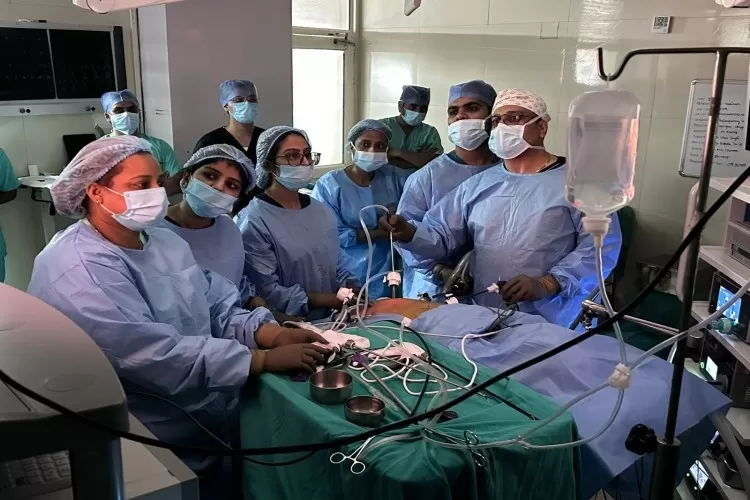 लोहिया संस्थान में दूरबीन विधि से हुई पैंक्रियाज के जटिल कैंसर की सर्जरी