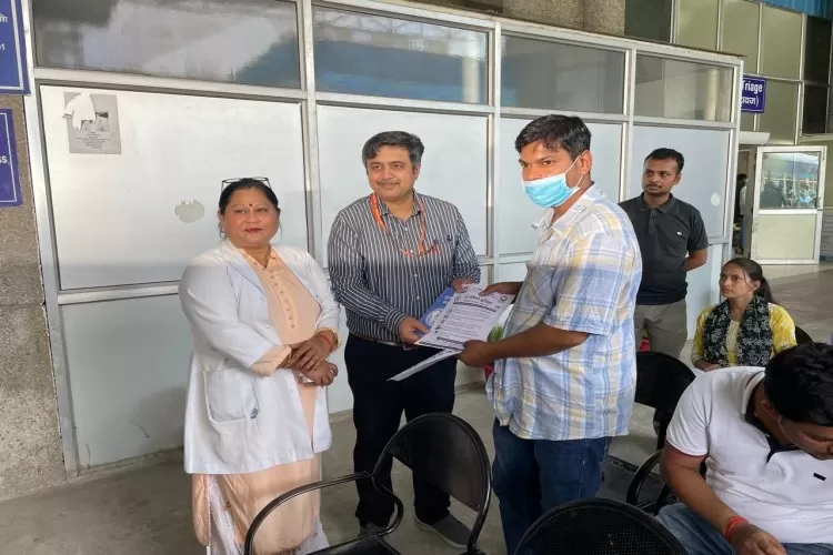 विश्व तंबाकू निषेध दिवस: लोहिया में जागरूकता कार्यक्रम आयोजित