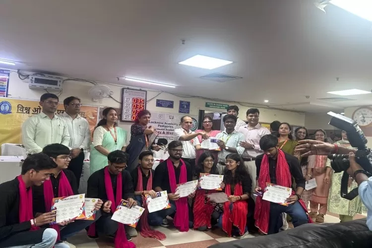 विश्व ओआरएस दिवस पर लोहिया में जागरुकता कार्यक्रम आयोजित