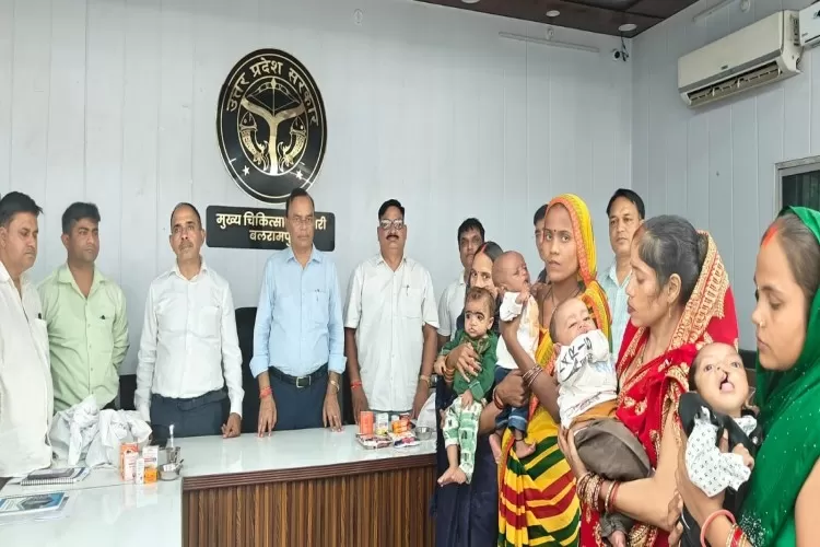 ओंठ एवं तालु कटे 11 बच्चों को मिला पोषण किट, ऑपरेशन से पहले बेहतर स्वास्थ्य पर जोर