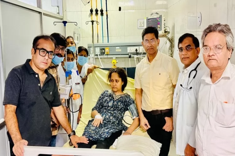 सिविल चिकित्सालय में चिकित्सकीय तत्परता से चोकिंग की शिकार महिला की बची जान